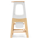 B-Ware Maxi Cosi Lernturm Tritthocker Tisch Stuhl Kombination Toucan 3in1 Natural Wood