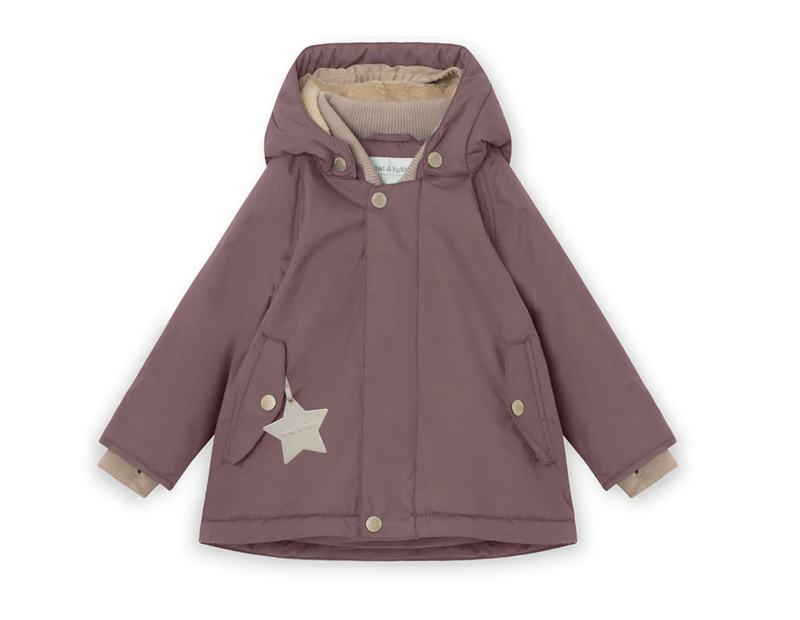 Wally Winterjacke - lila