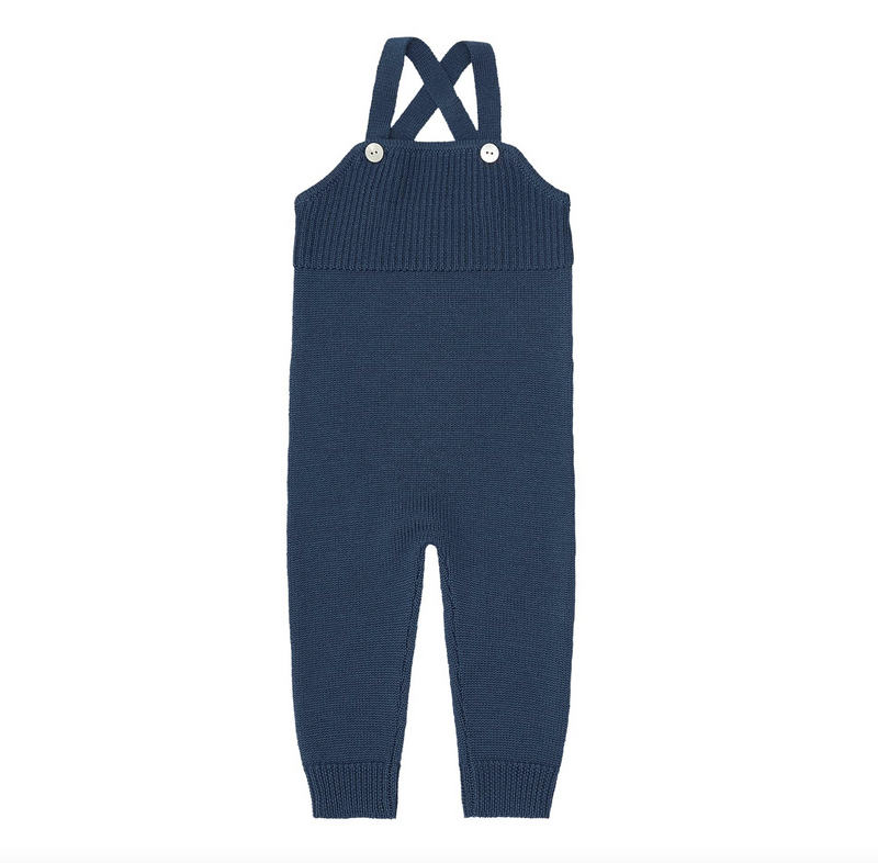 Merino-Overall blau 92