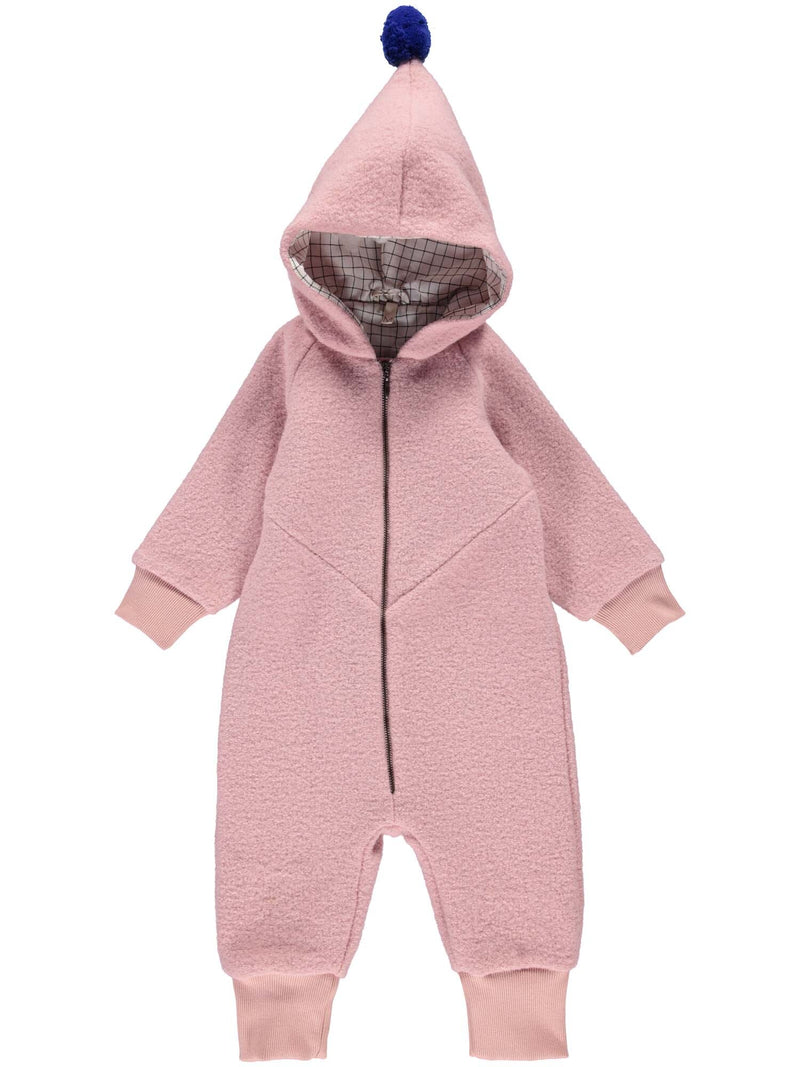 Wool overall - rose