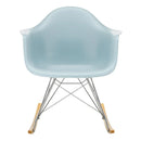 B-Ware Vitra Stuhl Sessel Eames Plastic Armchair Rar Re Schaukelstuhl Eisgrau Verchromt