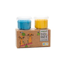 Bio-Easy-Knete vegan • 2er Set • Blau & Gelb