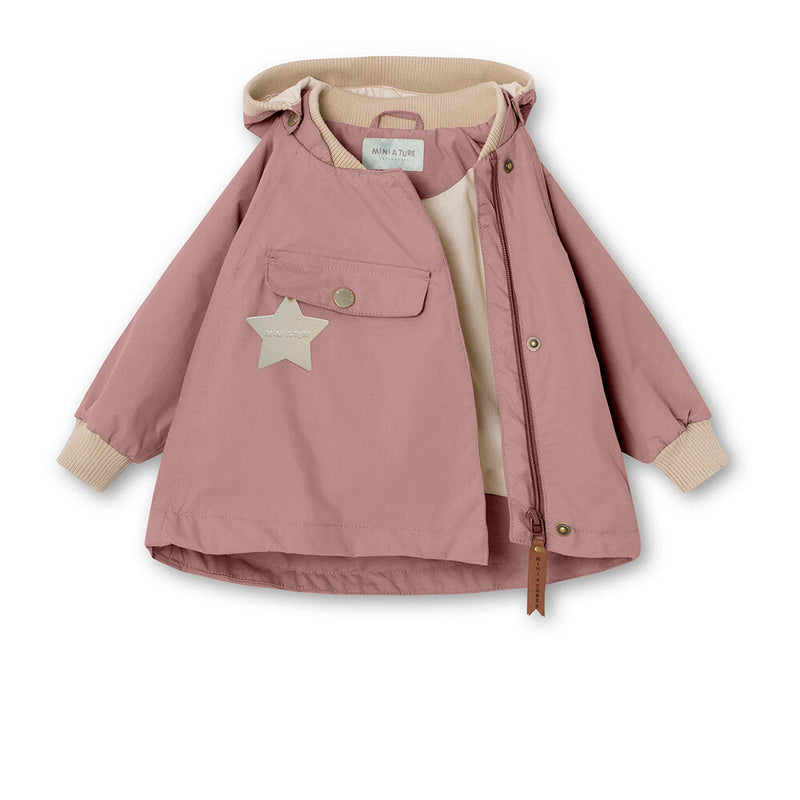 Funktionsjacke Wai - Pale Woodrose