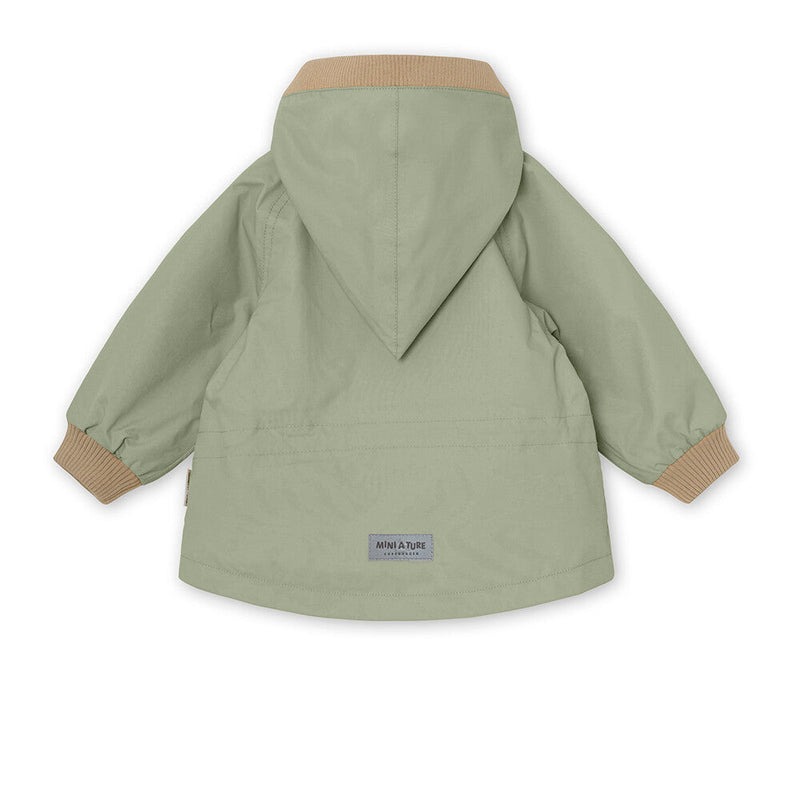 Functional jacket with fleece Wai - Desert Sage 74