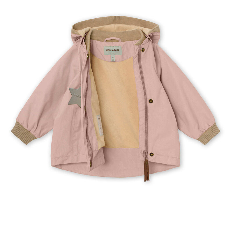 Funktionsjacke Wai mit Fleece - Rose Smoke