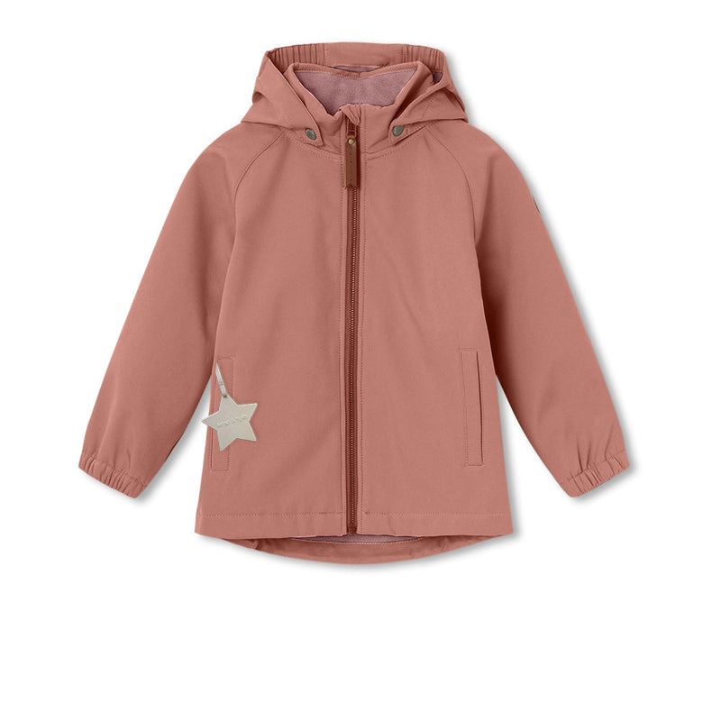 Softshelljacke Aden - Wood Rose