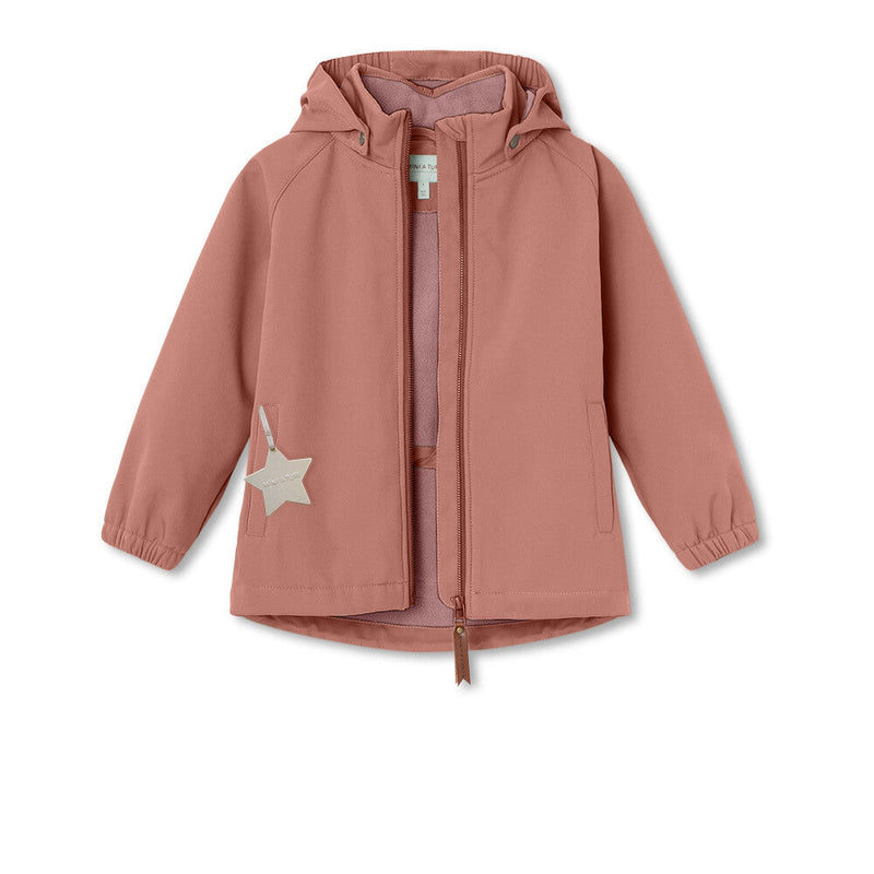 Softshelljacke Aden - Wood Rose 92