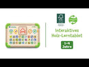 B-Ware Vtech Lerntablet Lerncomputer Interaktives Holz Lerntablet Buchstaben Zahlen