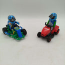 Playmobil Bundle Service 6111 Set von 8 Fzg&GoKart