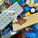 Konvolut LEGO ca. 0,7 kg Steine & Minifiguren, ab 6 7 8 Jahre