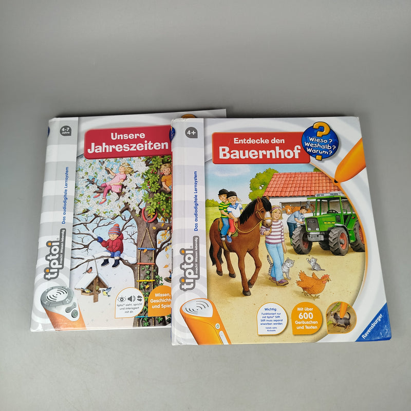 Bundle Ravensburger 2x TipToi Bücher Set