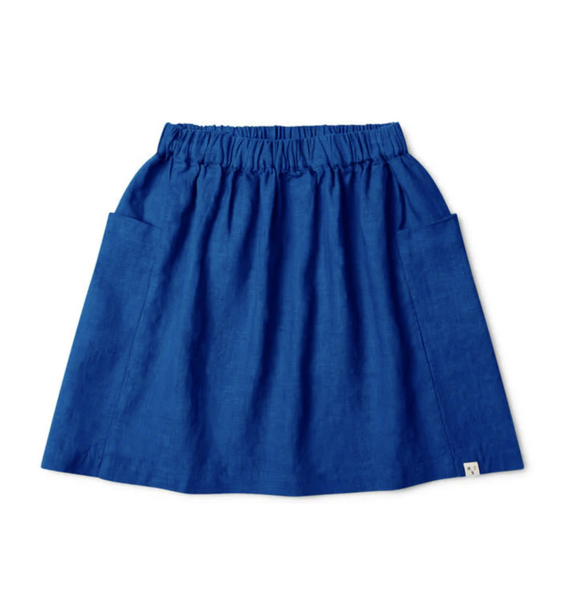 Leinenrock blau (restock)