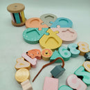 Oh My Baby Bundle Holzspielzeug 4er Motorik & Puzzle