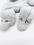 Baby-Overall in grau - Gr. 68 (Manguun)