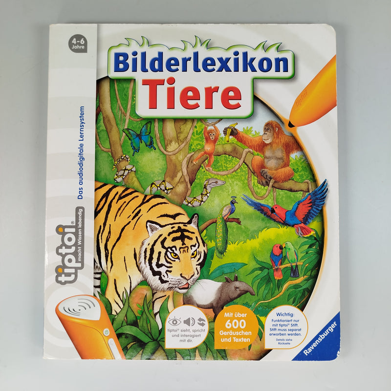 Ravensburger Tiptoi Bücher - Bilderlexikon Tiere, und viele