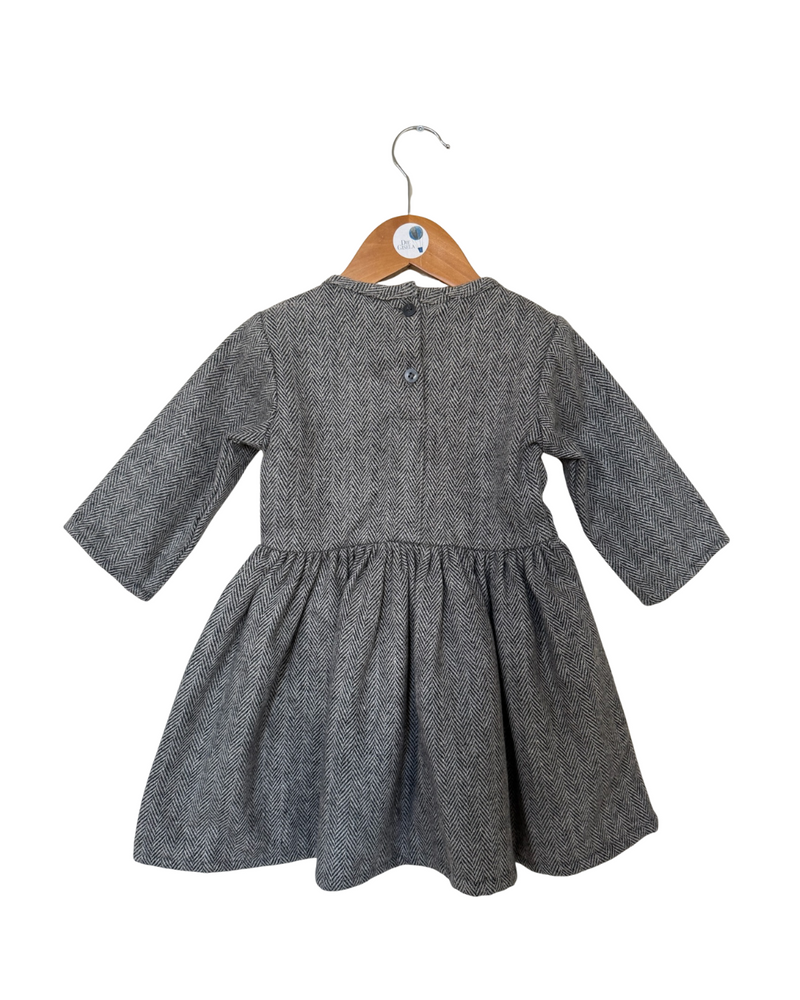 DieGisela | Winterkleid | Black & Grey