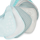 Bieco 10er Set Lätzchen teal/slate