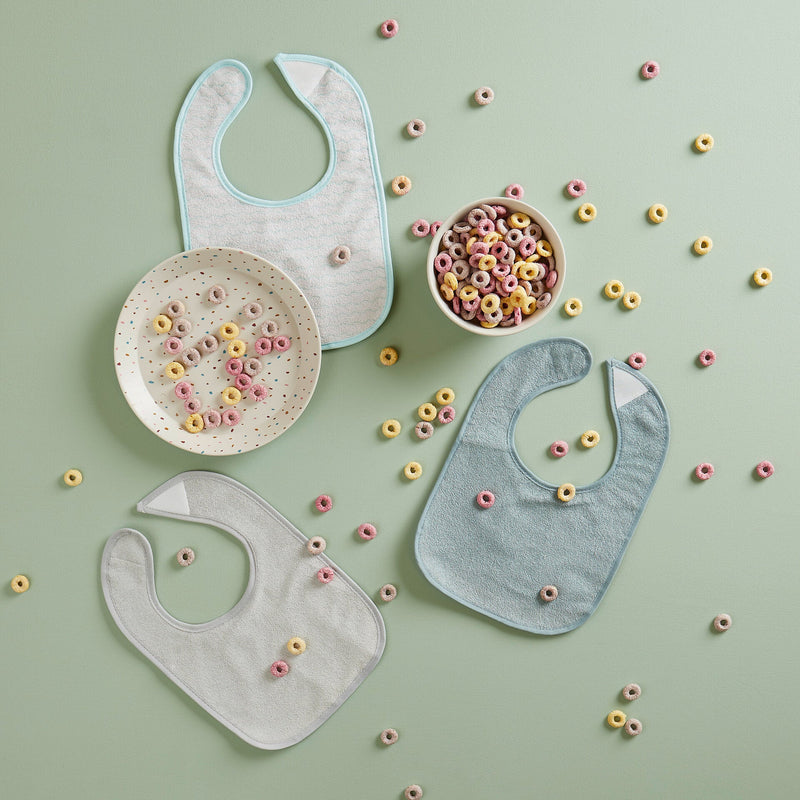 10er Set Lätzchen teal/slate Bieco 38000326_M2.jpg Open Box