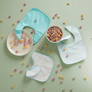 Bieco 5er Set Lätzchen teal