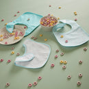 Bieco 5er Set Lätzchen teal