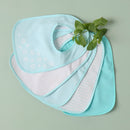 Bieco 5er Set Lätzchen teal