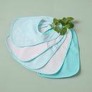 Bieco 5er Set Lätzchen teal