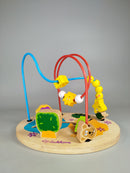 Eichhorn Holzspielzeug Set - Drahtlabyrinth & Nachzieh-Schildkröte, gut