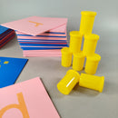 Montessori Sandpapier Kleinbuchstaben Lernmaterial