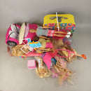 Barbie Bundle Fashion Dolls Set von 9 Puppen & Pferd