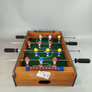 Mini Tischfußball mit Zählwerk aus Holz