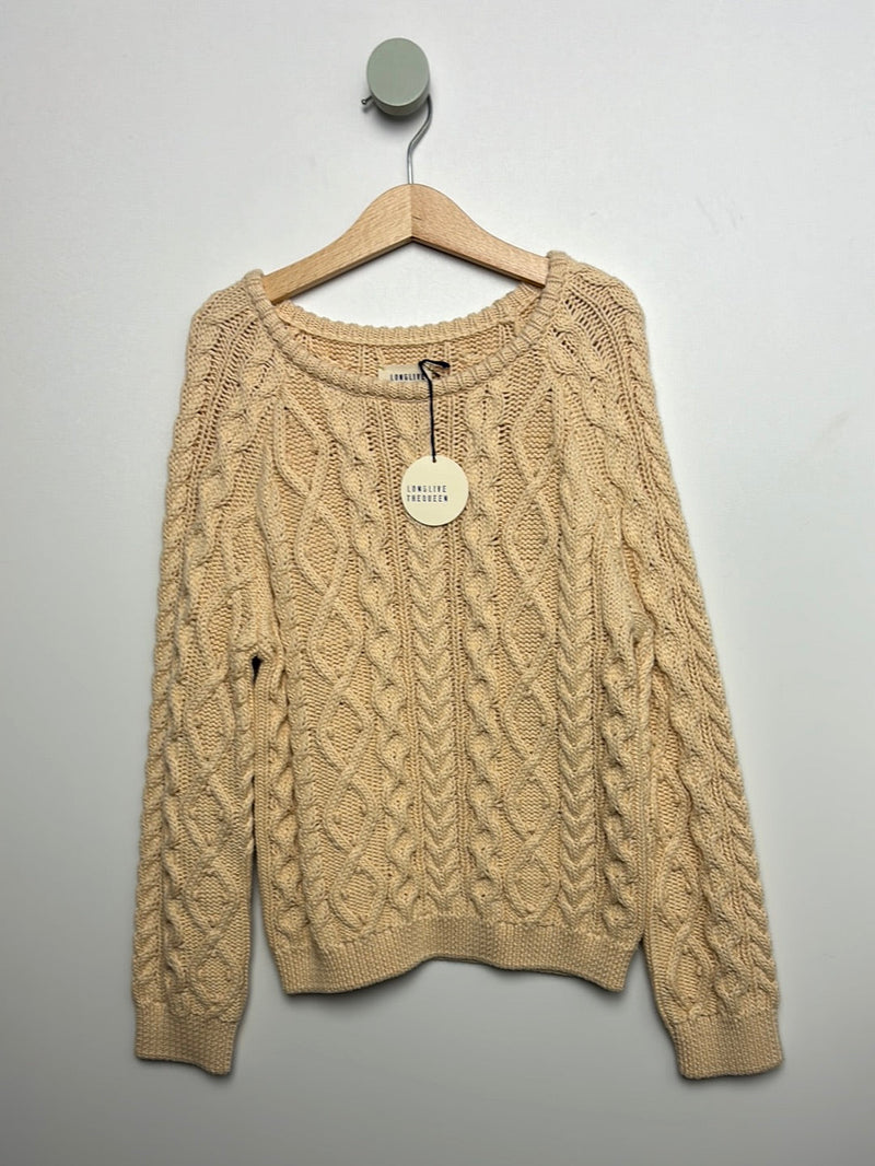 Cable knit sweater • 122 • long live the queen - Main Image
