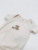 Cremeweißer Body - Gr. 50 (H&M)