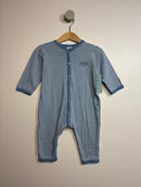 Jersey Strampler geringelt • 68 • petit bateau