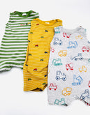 3 er Set Romper / Strampler - Gr. 74 (Next Baby)
