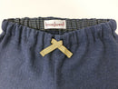kronjuwel Babyhose 74 blau 100% Baumwolle Flanell Upcycling