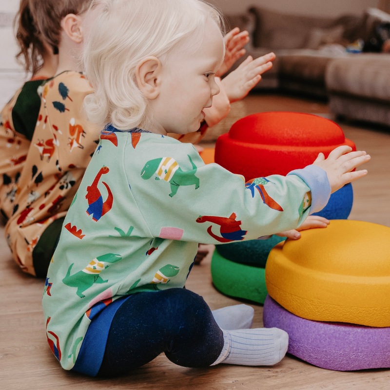 Oktopulli | dünner Sweater | Unser Alltagbegleiter Dino Party 110-128, 128-140