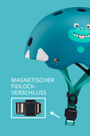 Micro Helm Shark by Affenzahn - Kinderhelm 48–56 cm | Scooter, Rad & Skate