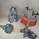 Playmobil Bundle Fantasy Burg mit Drache & Kristalltor