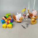 Konvolut LEGO Duplo Ritter Wikinger ca. 1,5 kg
