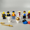 LEGO Bundle Minifiguren Set von 10 Figuren & Tierfiguren
