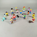 Playmobil Bundle Set von 21 Figuren, Möbel & Tiere