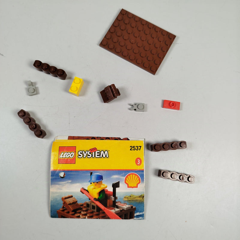 Lego Hol dir das Extreme Team Raft (2537) und die Straßenkehrmaschine