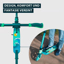 B-Ware Hudora Scooter Roller Big Wheel Waves Daydream Edition Aluminium Standplattform