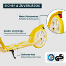 B-Ware Hudora Tretroller Scooter Big Wheel 205 Daydream Edition Sun Aluminium Gelb