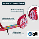 B-Ware Hudora Tretroller Scooter Big Wheel 205 Advanced Daydream Edition Pink Flowers