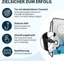 B-Ware Hudora Fußballtor Torwand Trainer Goal Fußballnetz Familie Outdoor Spiel