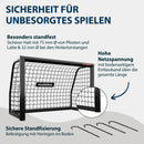 B-Ware Hudora Fußballtor Tor Netz Advanced Schwarz 180 Garten Spiel Kinder Training
