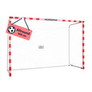 B-Ware Hudora Fußballtor Tor Allround Netz Rot Outdoor Kinder Erwachsene 300x200x110 Cm