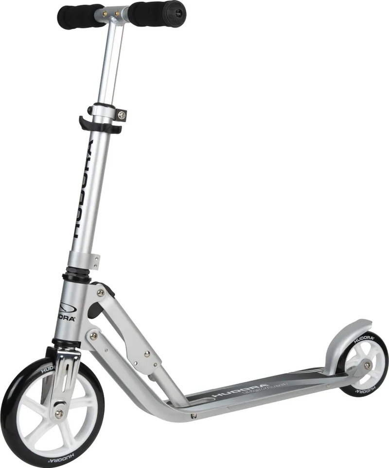 Hudora Scooter Roller Cityrolller Tretroller Silber Klappbar Höhenverstellbar B-Ware - 4005998857144