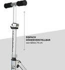Hudora Scooter Roller Cityrolller Tretroller Silber Klappbar Höhenverstellbar B-Ware - 4005998857144